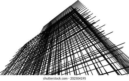 vector architecture building