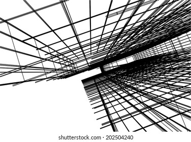 vector architecture building