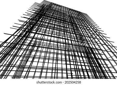 vector architecture building