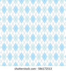 Vector Argyle Pattern Illustration