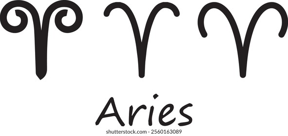 vector aries, aries, astrology, divination, fortune, sky, stars symbol drawings