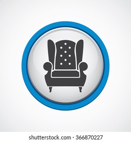 Vector armchair Icon