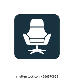 Vector armchair Icon