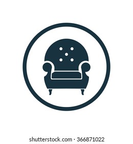 Vector armchair Icon