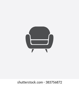 Vector armchair Icon