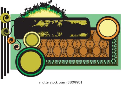Vector Army Banner Design
