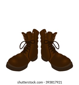 Vector Army Boots