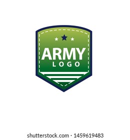 Vector army logo. Military emblem