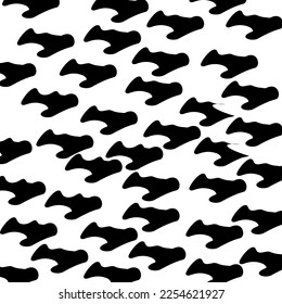 Vector army and military camouflage texture pattern background