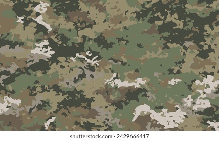 Vektor-Armee und militärische Tarnung Textur Muster Hintergrund