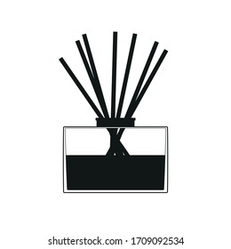 Vector Aromatherapy diffuser with reeds