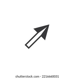 Vector Arrow App Icon Design Free Download for Use.