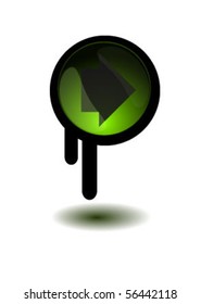 vector arrow button