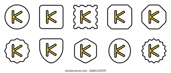 Divisa de seta vetorial com ícone de linha esquerda. Perfeito para aplicativos e interfaces web, infográficos, apresentações, marketing, etc.
