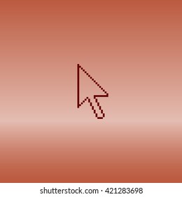 Vector arrow cursor