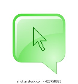 Vector arrow cursor