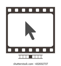 Vector arrow cursor