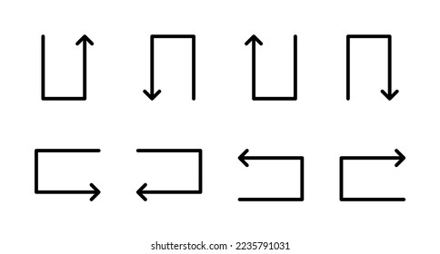 Vector Arrow design. Arrow collection. Arrow icon. Vector Arrow.