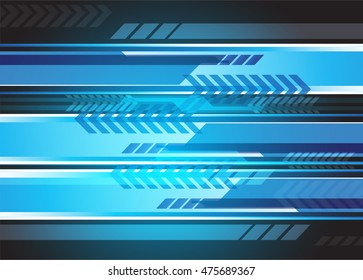 vector arrow future technology, security concept background