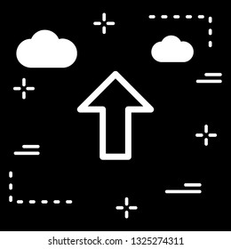Vector Up Arrow Icon
