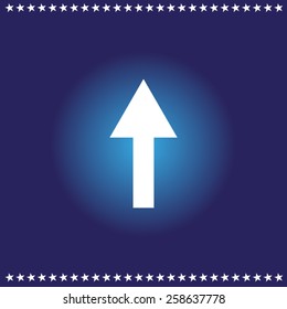 Vector arrow icon.