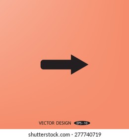 Vector arrow icon