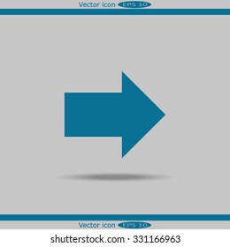 Vector arrow icon