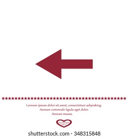 Vector arrow icon