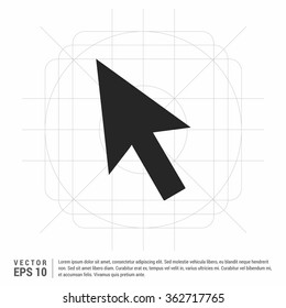 Vector Up arrow icon