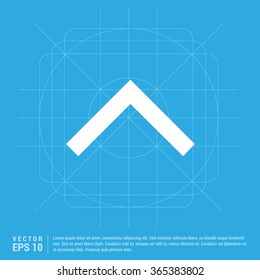 Vector Up arrow icon