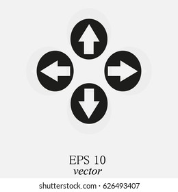 Vector arrow icon