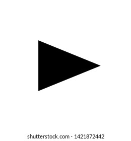 Vector Arrow icon. black symbol with trendy flat style icon for web site design, logo, app, UI isolated on white background