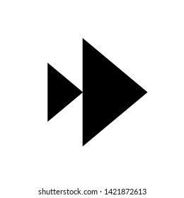 Vector Arrow icon. black symbol with trendy flat style icon for web site design, logo, app, UI isolated on white background