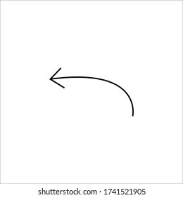 Vector arrow icon design for applications and websites