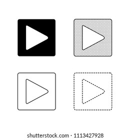 Vector arrow icon illustration