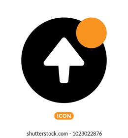 Vector Arrow. Icon of pointer