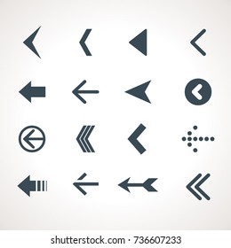 Vector Arrow Icon Set