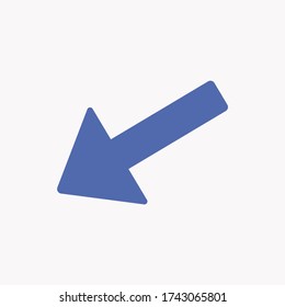 vector arrow icon in the top sending arrow symbol eps10