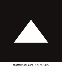 Flecha vectorial aislada en fondo negro. Trato perfecto para la animación web agregar tarjetas de felicitación tarjetas adhesivas carteles carteles conceptos de afiches y marca