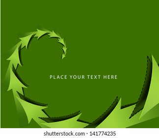 Vector arrow labels design