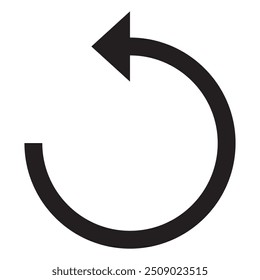 Vector arrow refresh icons, reload, rotation, loop vector icon designs.