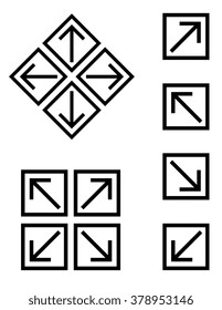 Vector Arrow Set