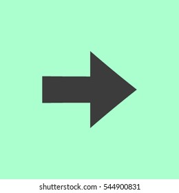 Vector Arrow sign isolated