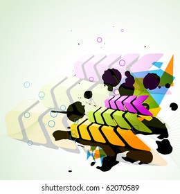 vector arrow style eps10 background design