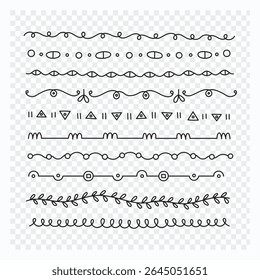 Vector arrows black icons Simple arrows Vector illustration, simple frame, motif, graphic elements