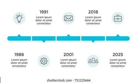 Vector arrows circles timeline infographic, diagram chart, graph presentation. Business progress concept with 5 options, parts, steps, processes.