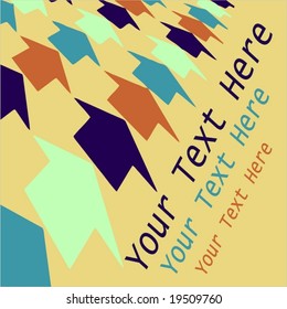 Vector Arrows Up With Copyspace