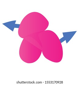 vector arrows, graffiti arrows element