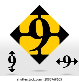 Vector arrows with number, diagram chart, graph presentation. Business progress infographics concept with 3 options, parts, steps, processes. For use in various areas such as building floors, elevator