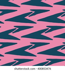 Vector arrows seamless pattern.